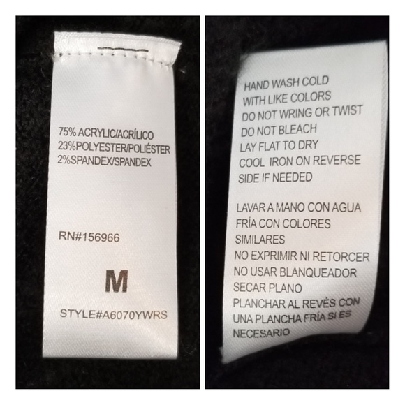 NWOT Artisan Crafted/Democracy Bell Sleeve Sweater - Picture 6 of 8